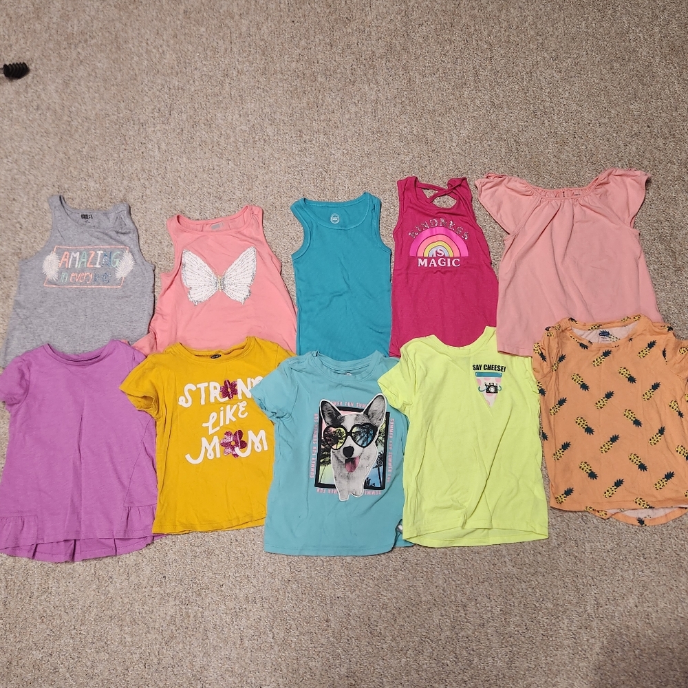 Bundle girls 5T shirts